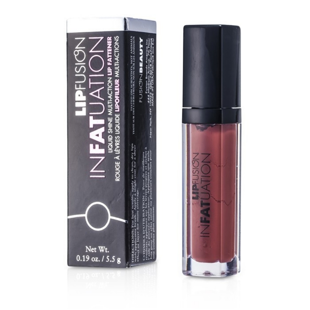 NIB Lip Fusion InFATuation Liquid Lip Color in Big & Bare New in Box